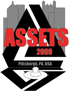ASSETS 2009 Logo, Pittsburgh, PA